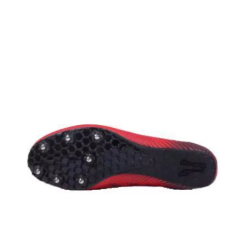 DO-WIN Breathable Low-Top Running Shoes Unisex Red Black-3
