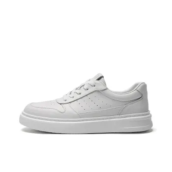 VOLO Breathable Coverage Lightweight Low Top Skateboard Shoes Men's White