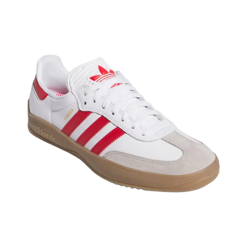 Adidas Puig Samba Cloud White Better Scarlet Gum-3