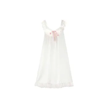 GUKOO Nightgown Women's Light Beige
