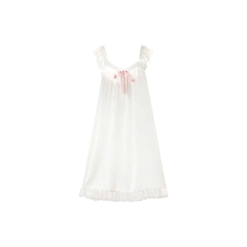 GUKOO Nightgown Women's Light Beige-0