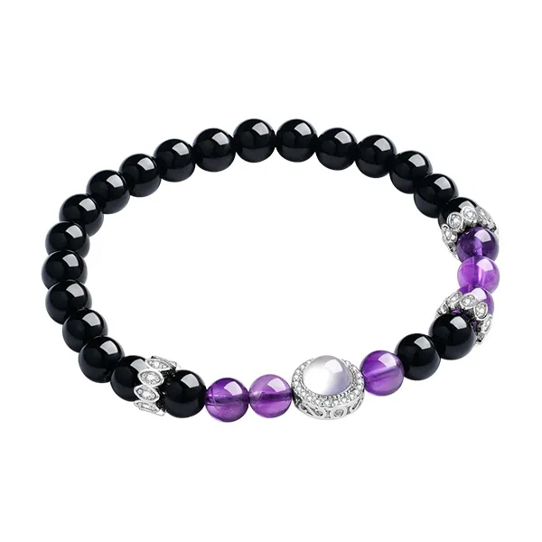 CHOW TAI SENG Agate Bracelets Unisex-5
