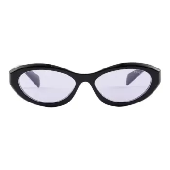PRADA Acetate Recycled Biobased Fiber Cat Eye Sunglasses Women's Black
