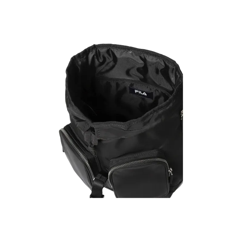 FILA Polyester Backpack Mini Women's Black-4