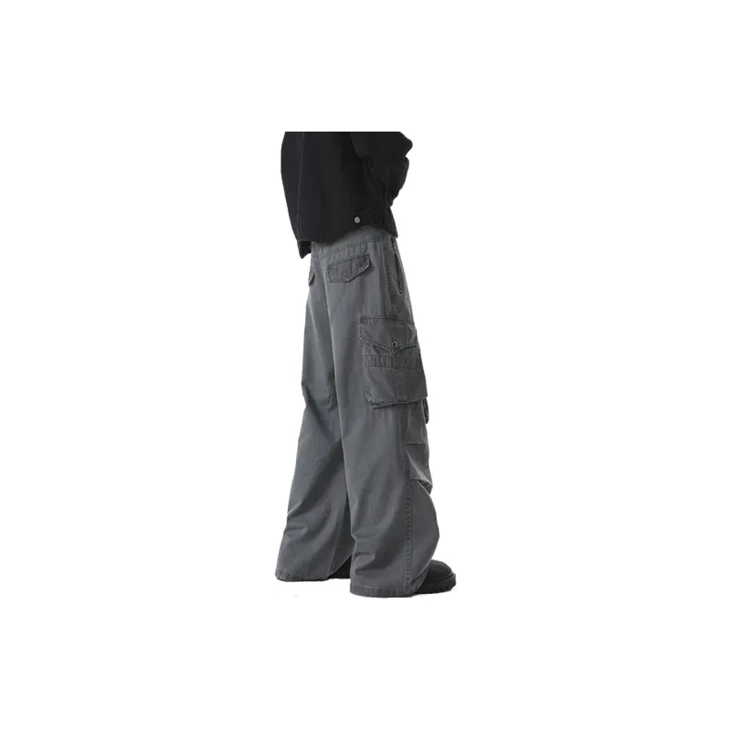 ALang Studio Casual Pants Unisex Gray-1