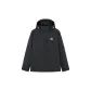 Black Single Windbreaker Jacket