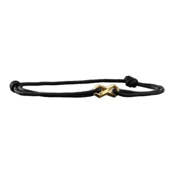 David Yurman 18kt Yellow Gold Infinity Link Cord Bracelet 9mm