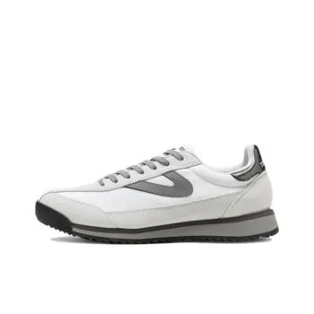 TRETORN Rawlins Slip Resistant Low Top Casual Shoes Unisex White Gray