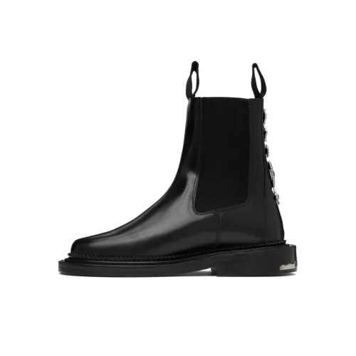 Toga Pulla Short Chelsea Boots Women's Black