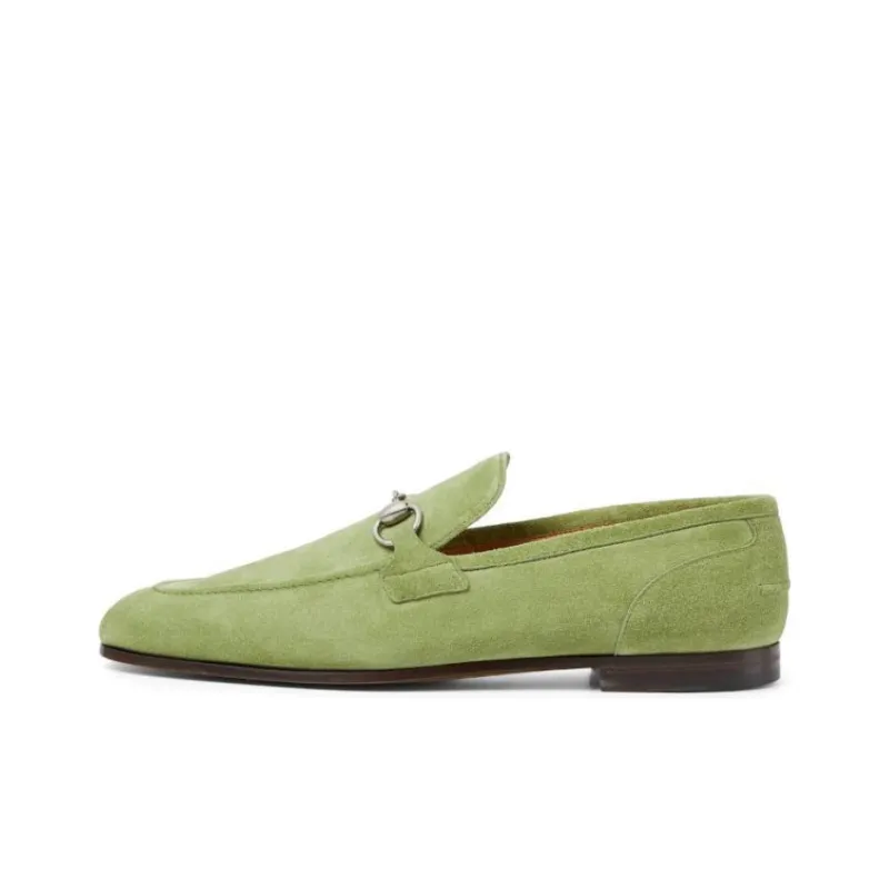 GUCCI Jordaan Loafers Men's Green-0