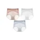 F Set-Slim Fit Pants-Pink+White+Blue