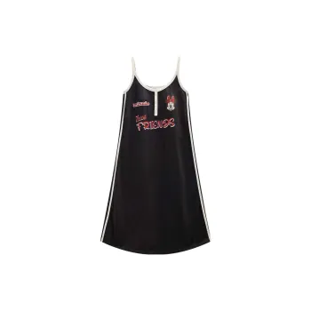 GUKOO x Disney Mickey Series Nightgown Women's Graphite Gray