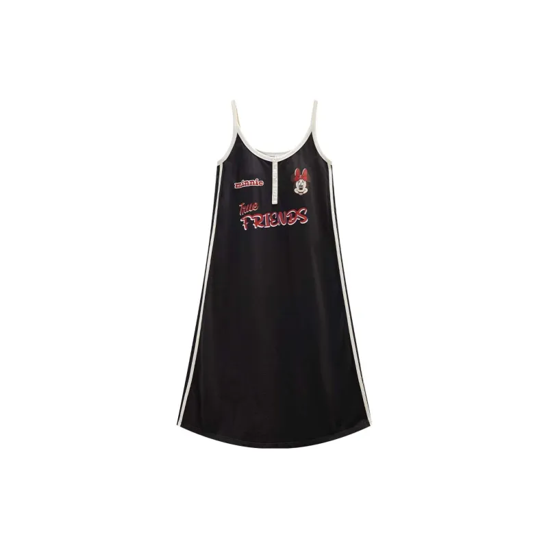 GUKOO x Disney Mickey Series Nightgown Women's Graphite Gray-0