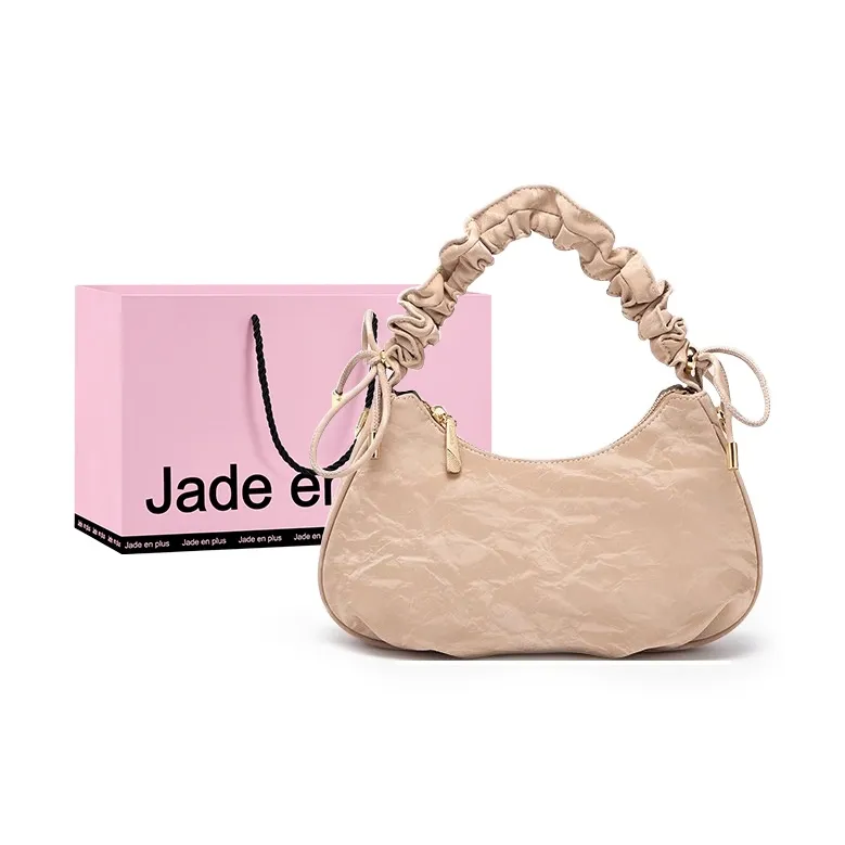 Jade En Plus PU Handbag Regular Women's 1Ballet Pink/Cardamom Green/Jade Frost White/Khaki-17