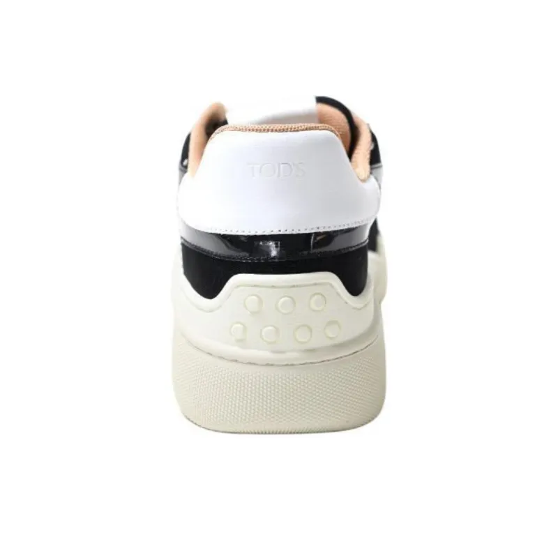 TOD'S Low Top Skateboard Shoes Women's Black-4