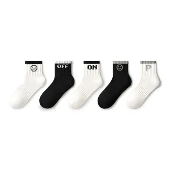 Primeet Ankle Socks Men's 5 Pack All The Way Forward