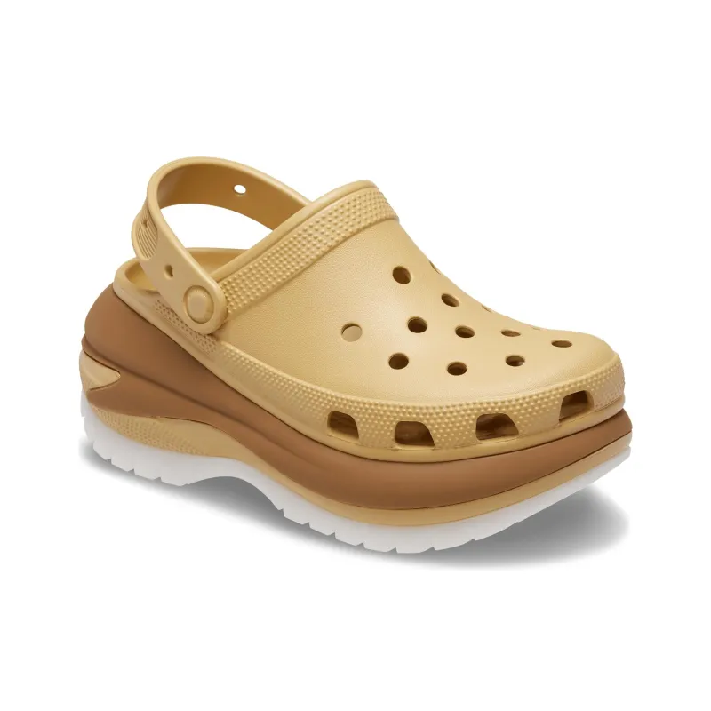 Crocs Mega Crush Matte Clog Clogs Unisex Wheat-1
