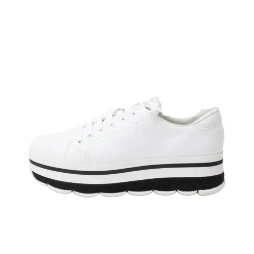 PRADA Linea Rossa Low-Top Casual Shoes Unisex White