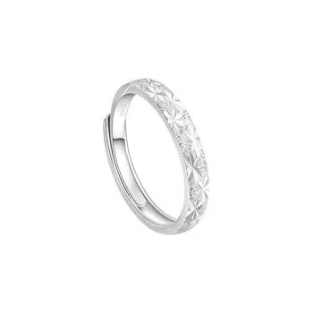 CHINA GOLD 999 Fine Silver Rings Unisex