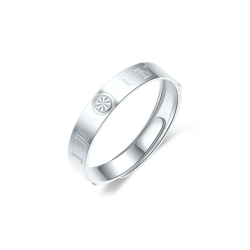 JINGUIFU S925 Silver Rings Unisex-0