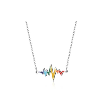 FOREVER MELODY Titanium Steel Necklaces Men's
