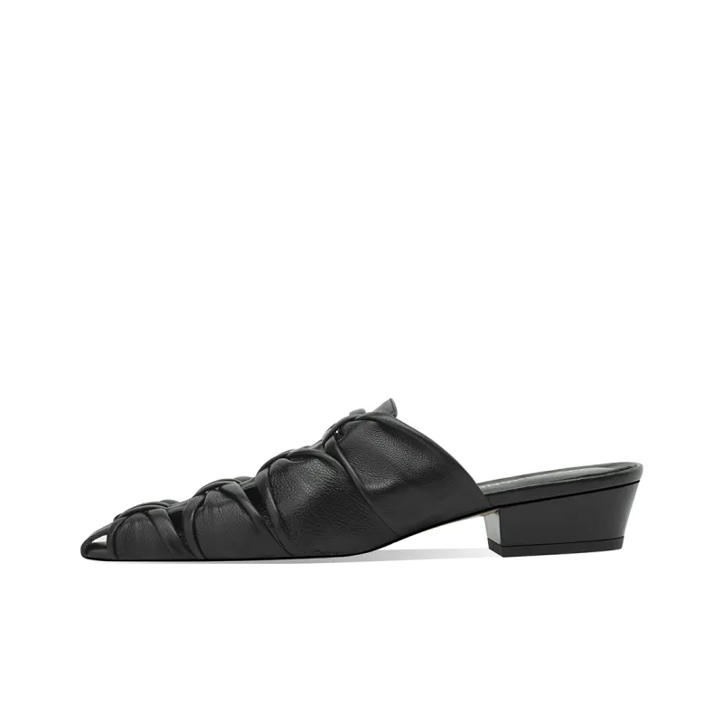 Rosa Bianca Wrap-toe Slippers Women's-8