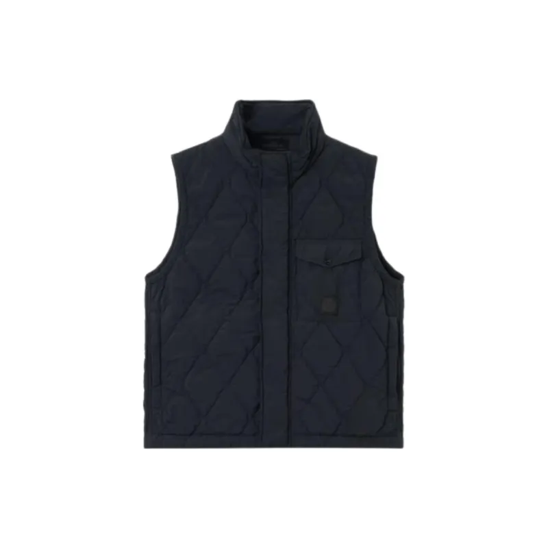 STONE ISLAND Ghost Collection Vests Men Black-0