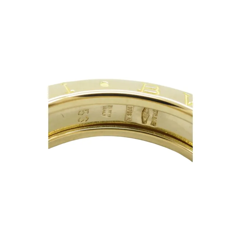 BVLGARI 2010s 18K Yellow Gold B Zero One Ring-2