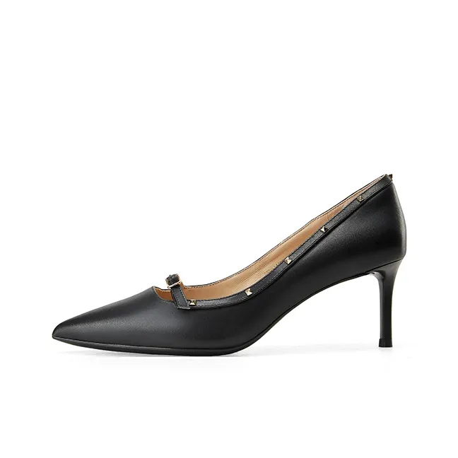 D FUSE SCANDINAVIA Slim Heel High Heels 6.5cm Women's-0