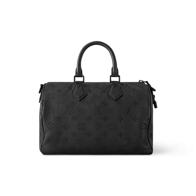 LOUIS VUITTON Speedy P9 Bandouliere 30 Ultra Black-3