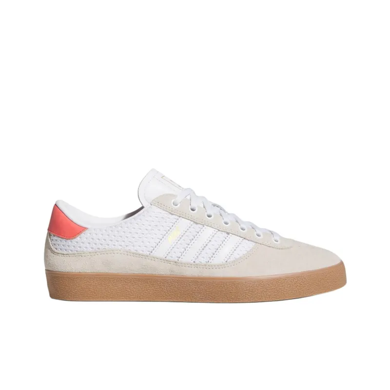 Adidas Originals Puig Indoor Anti Slip Wear Resistant Low Top Skateboard Shoes Men's Beige-1