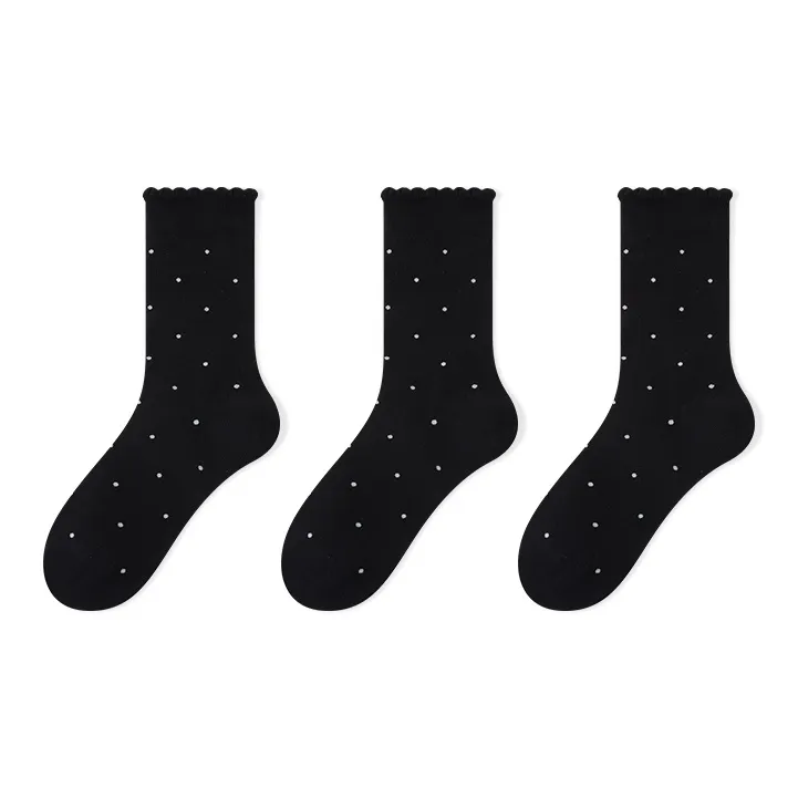 Moremoli Mid-Calf Socks Women's 3 Pack-9