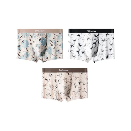 MIIOW Trendy Party Collection Cooling Summer Collection Underpants Men's 3 Pack