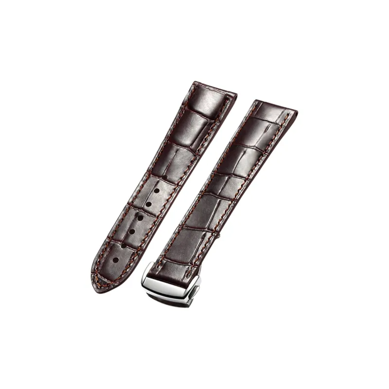 MILANQIAN M&Q Watch Band Omega Compatibility 200mm Cowhide Leather Material Unisex-6