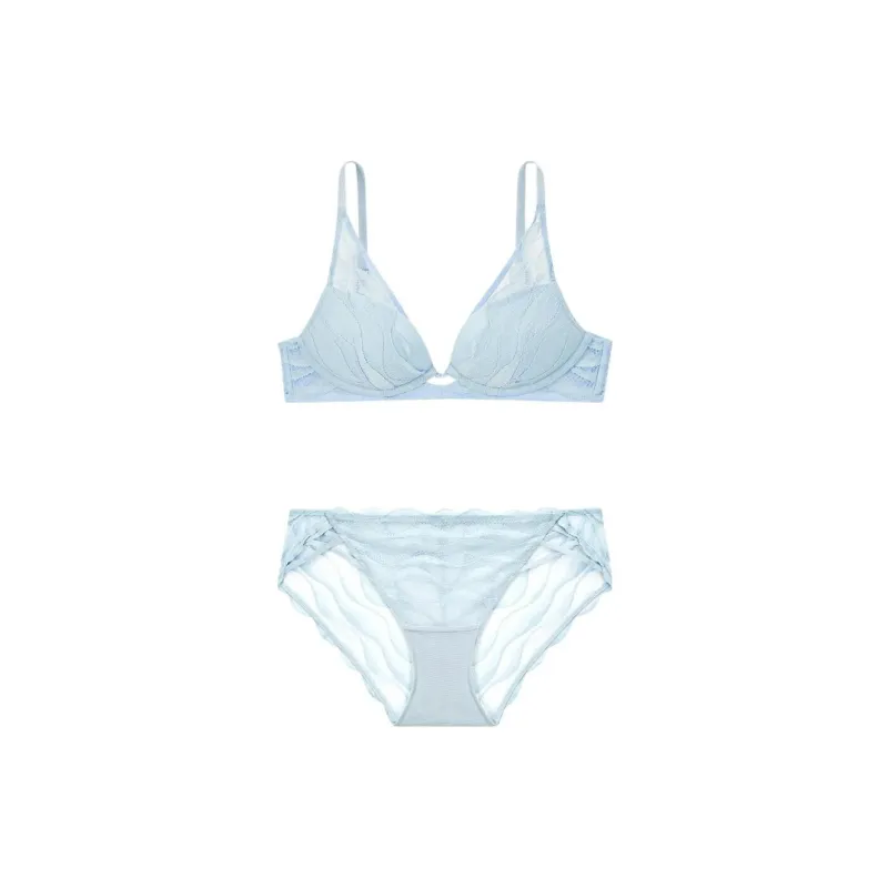 Victoria's Secret Underwear Set Women's Blue-0
