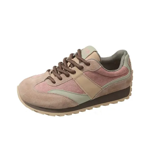 ABCYLM Cushioning, Slip Resistant, Abrasion Resistant, Impact Resistant, Lightweight Low Top Casual Shoes Women's Pink