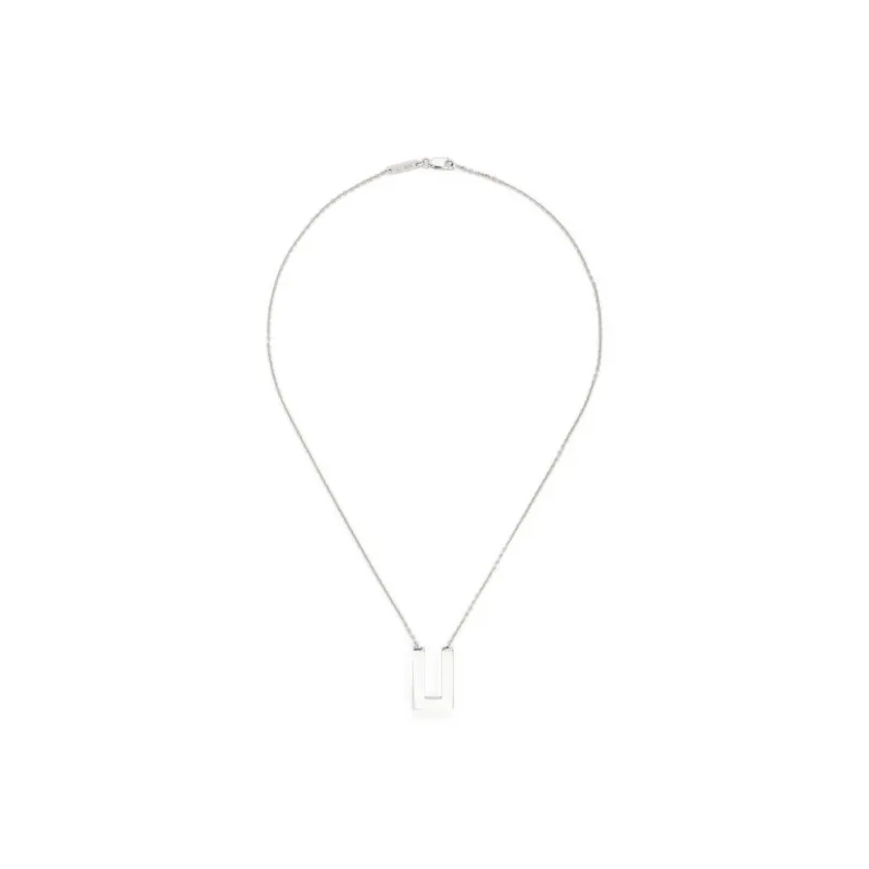 TOM WOOD Square Pendant Necklace-1
