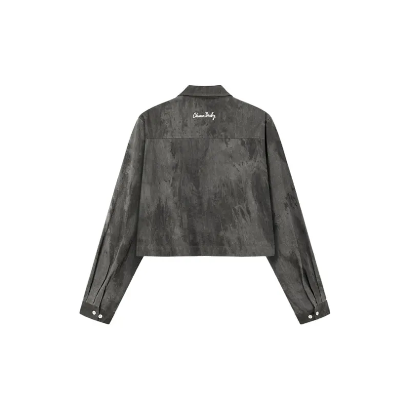 CHUU Shirts Women's Smoke Gray-1