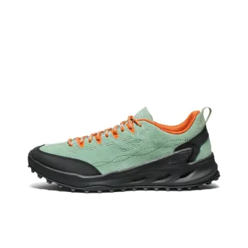 KEEN Jasper Anti Slip Wear Resistant Low Top Hiking Shoes Women's Green Yellow