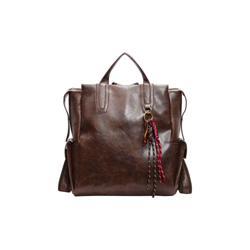 Ceion Keust PU Backpack Women's Multicolor