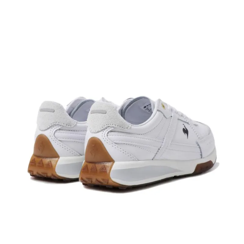 Le Coq Sportif Anti Slip Wear Resistant Low Top Casual Shoes Unisex White-1