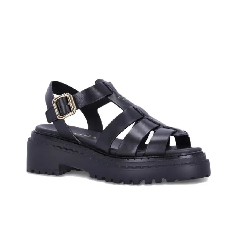 PRADA Roman Sandals Women's Black-2