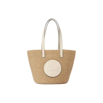 Chloe Paper Tote Bag, Shopping Bag, Shoulder Bag Tubas Women's Deep Ivory