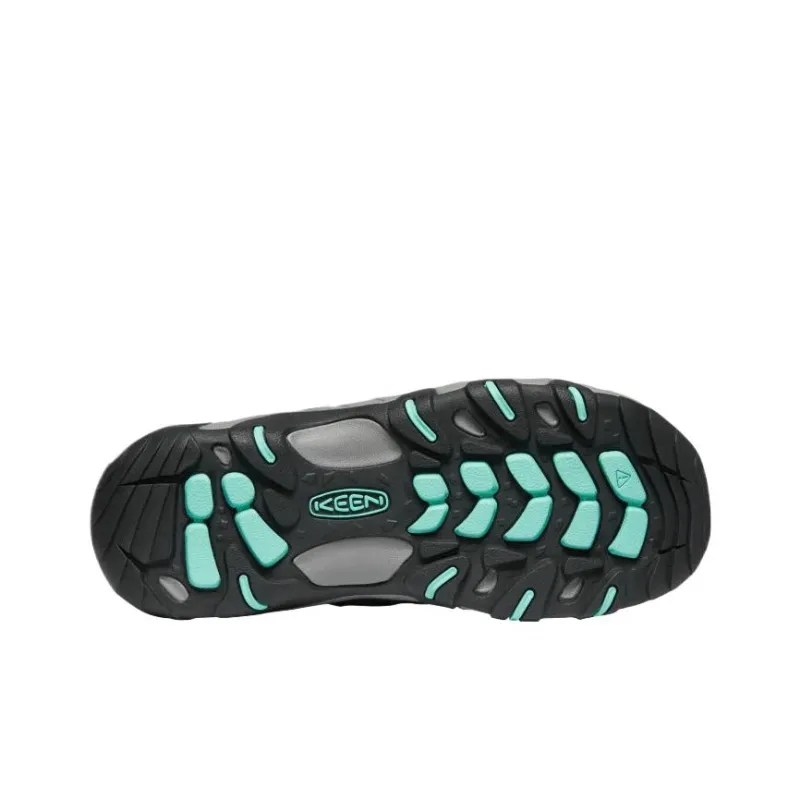 KEEN Koven Abrasion-Resistant Low-Top Hiking Shoes Women's Gray-3