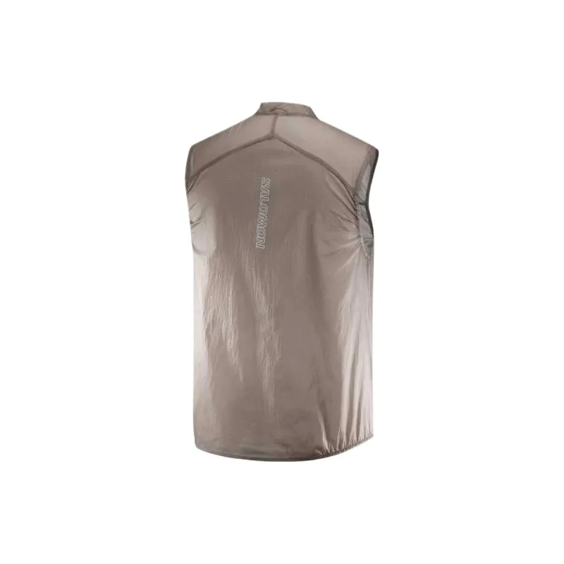 SALOMON SENSE AERO WIND Vest Men's Iron Brown-1