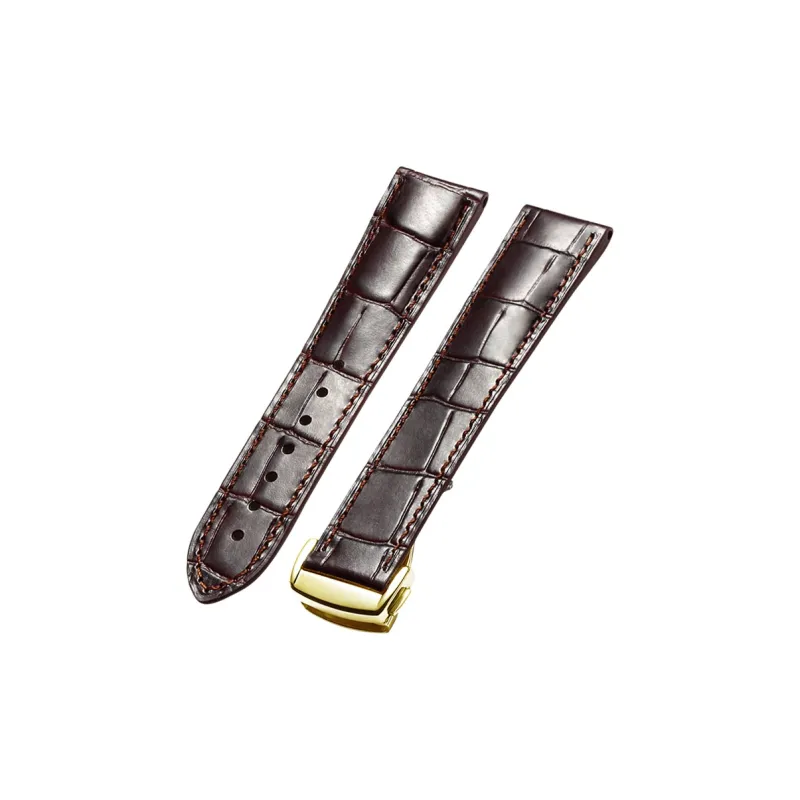 MILANQIAN M&Q Watch Band Omega Compatibility 200mm Cowhide Leather Material Unisex-14