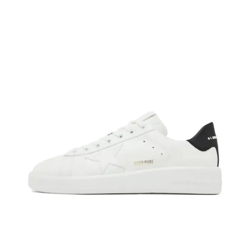 Golden Goose Purestar Low Top Skateboard Shoes Men's White-0