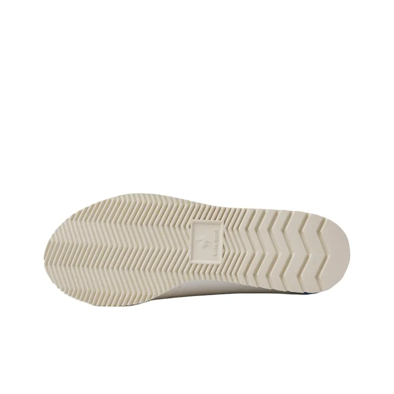 Le Coq Sportif Anti-Slip Wear-Resistant Low-Top Casual Shoes Unisex White Blue-2