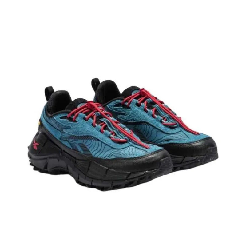 Reebok ZIG KINETICA 2.5 EDGE Slip Resistant Waterproof Thermal Low Top Running Shoes Unisex Blue-2