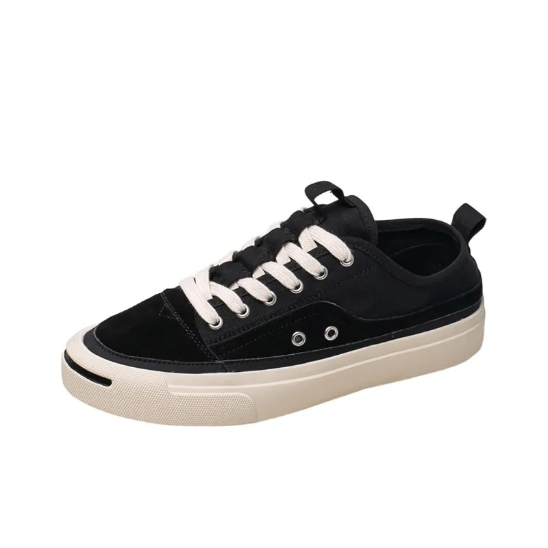 AMICNIEGD Breathable Wear-Resistant Slip-Resistant Low-Top Canvas Shoes Men's-1